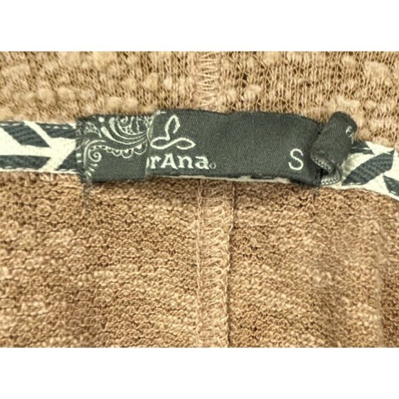 PRANA Frieda Top Baked Blush Cowl Neck With Tie String Size Small Women's Casual - Picture 4 of 7